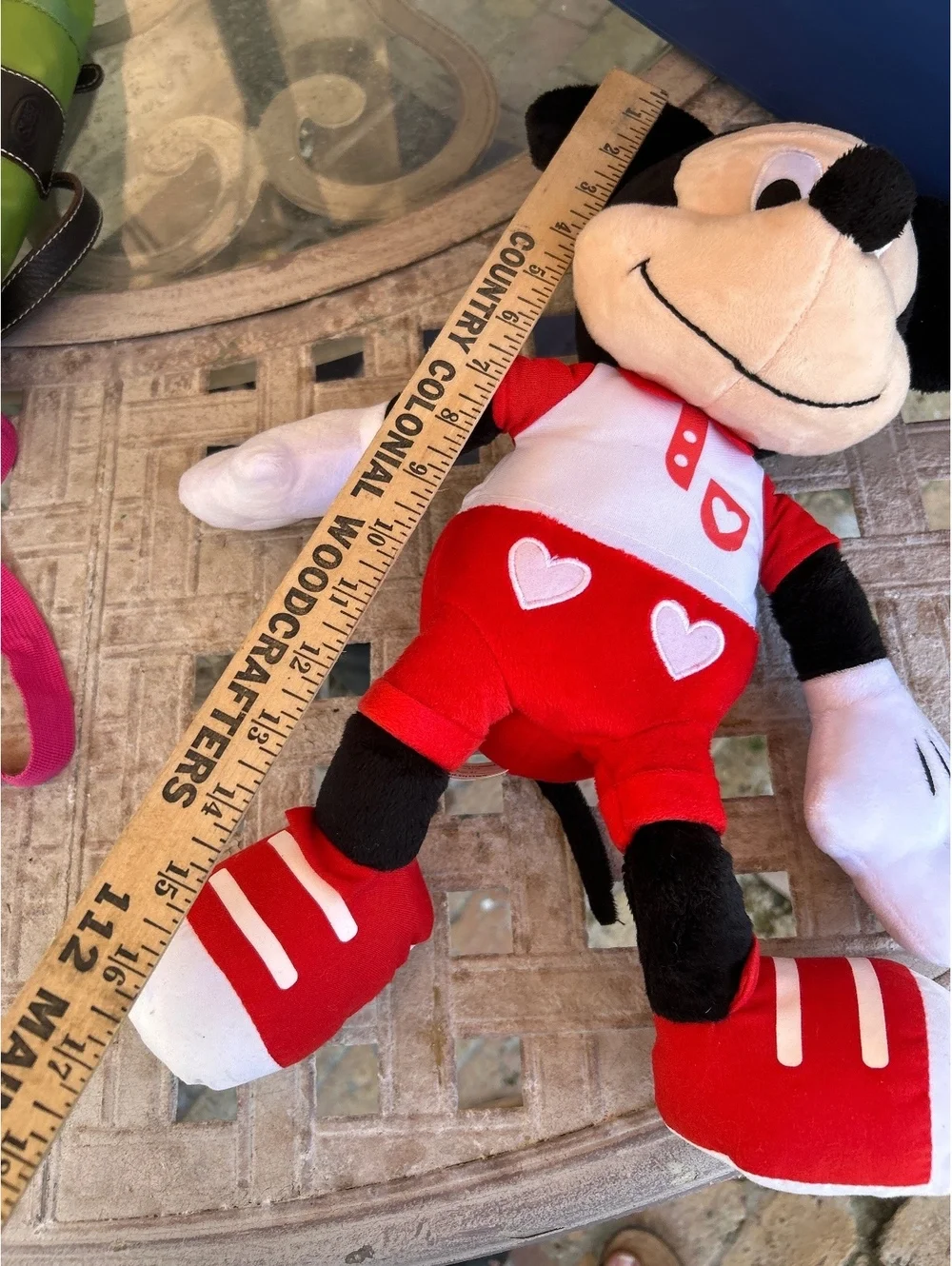 Disney Mickey Mouse Plush Doll Red and White Outfit